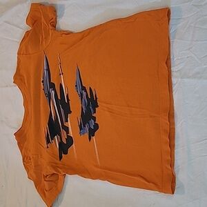 💥Carters Boys Size 6 Orange Short Sleeve Shirt Top